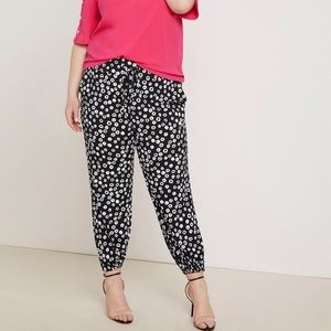 NWT ELOQUII Leopard Print Jogger Pants